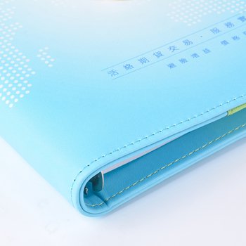25K彩色工商日誌-翻開式活頁筆記本-可訂製內頁及客製化加印LOGO_4